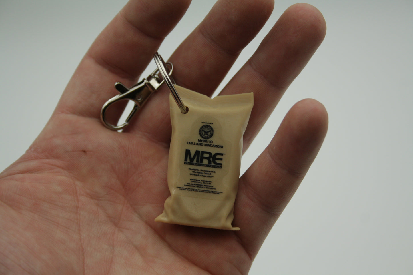 MRE Chili-Mac Keychain