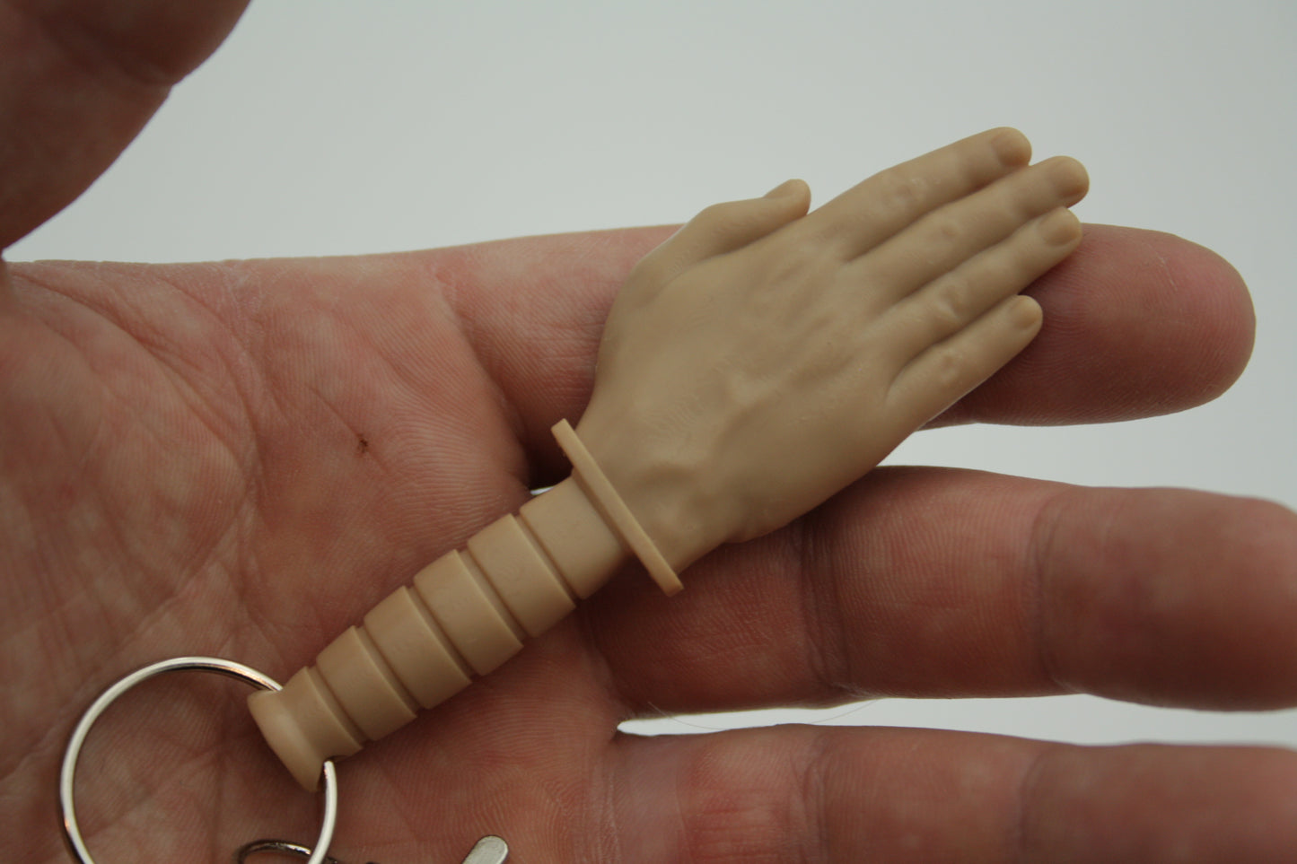 Knife Hand Keychain