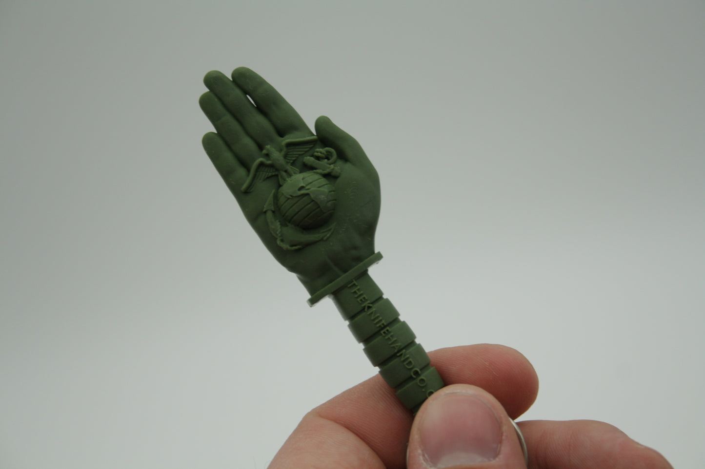 Marine Corps EGA Knife Hand Keychain