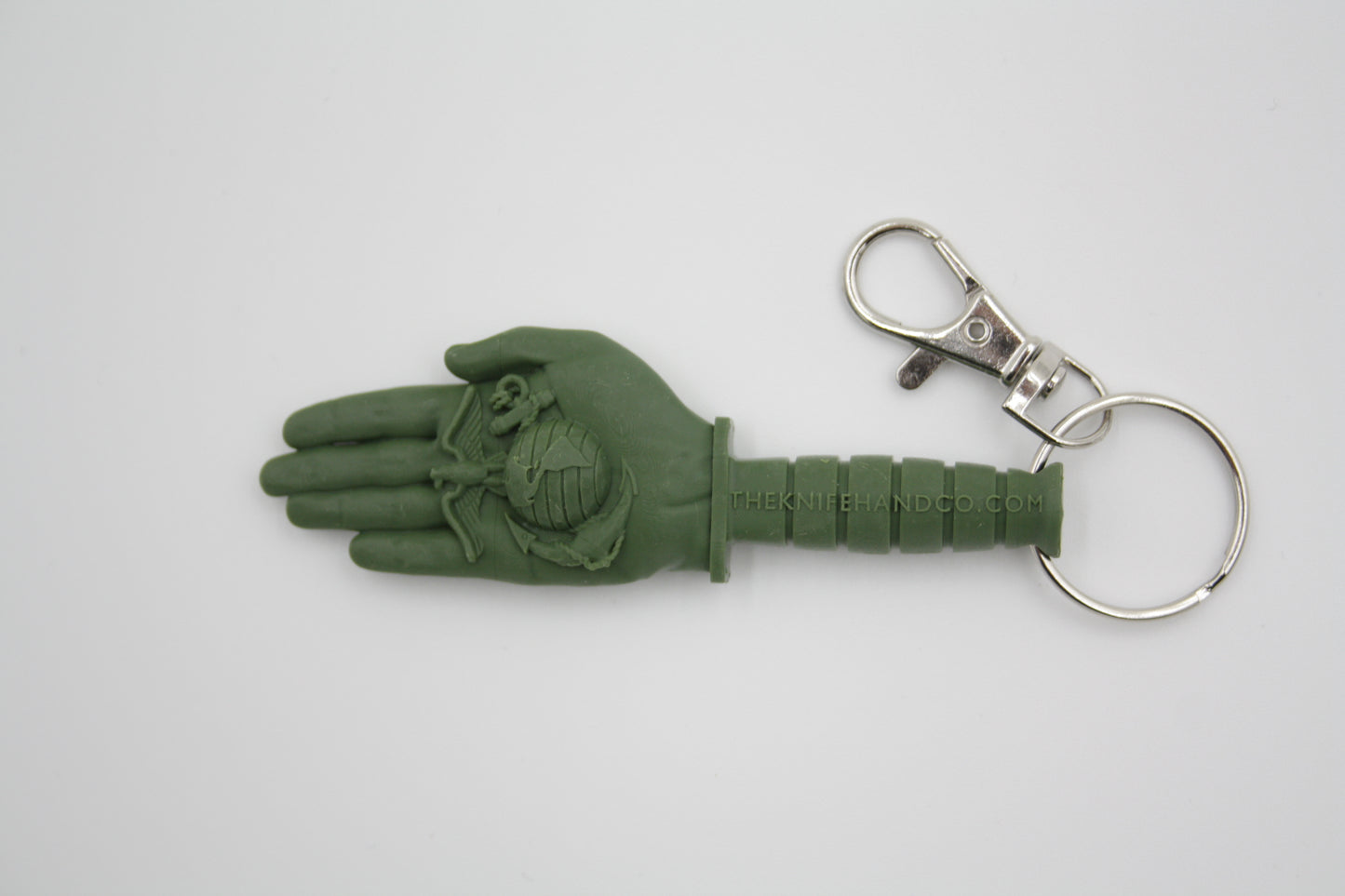 Marine Corps EGA Knife Hand Keychain