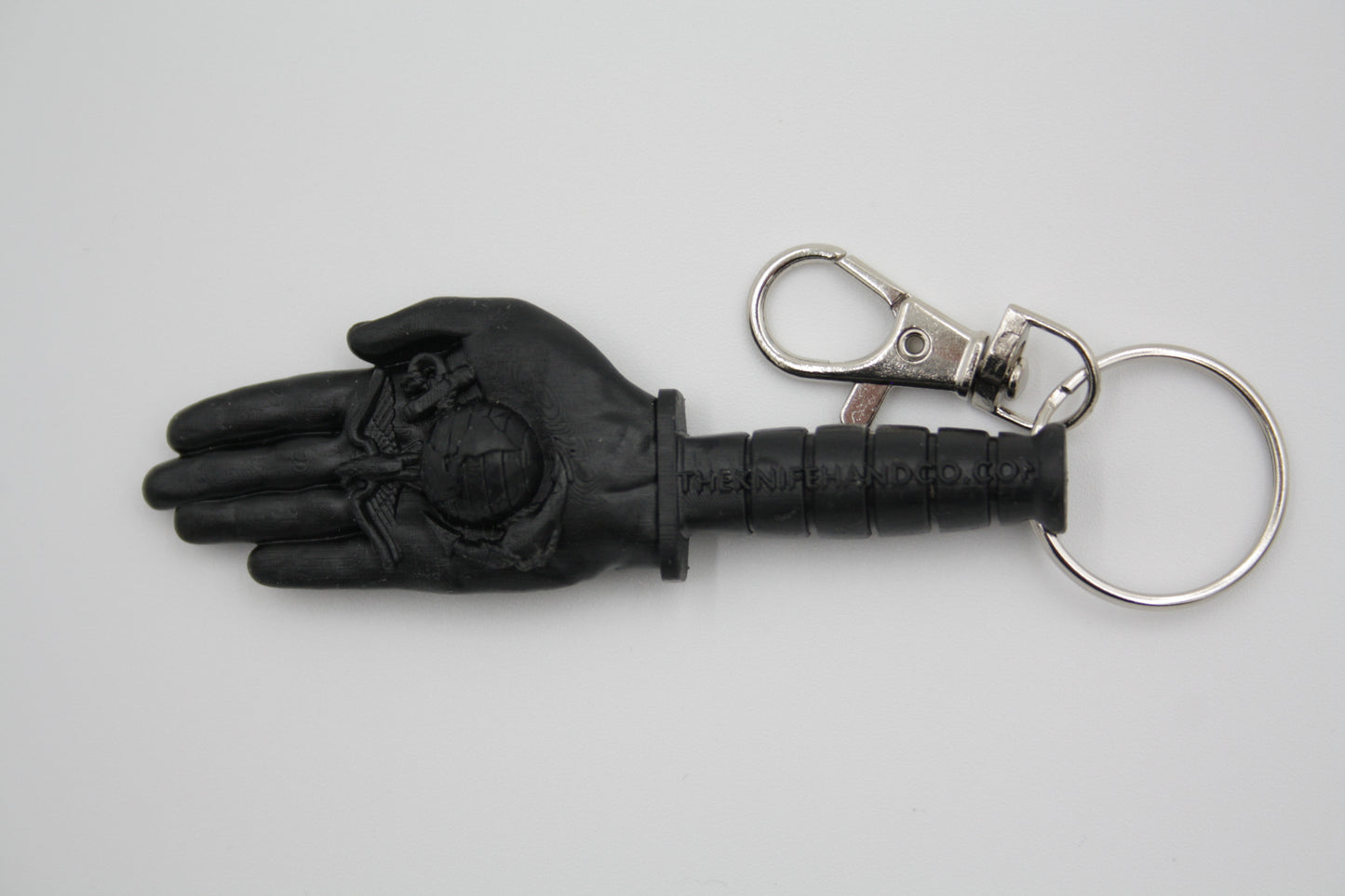 Marine Corps EGA Knife Hand Keychain