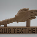 Non-Bladed Knife Hand Desk Collectible thumbnail 5