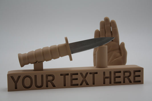 The Knife Hand Letter Opener