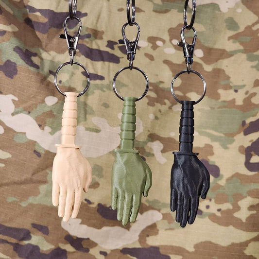 Knife Hand Keychain