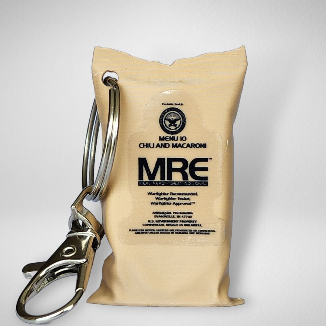 MRE Chili-Mac Keychain